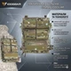 Штурмовая задняя панель IDOGEAR Zip-On Panel, рюкзак-подсумок для гидратора, Multicam - изображение 12