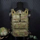 Штурмовая задняя панель IDOGEAR Zip-On Panel, рюкзак-подсумок для гидратора, Multicam - изображение 13