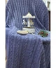 Плед Прованс Soft коси синій меланж 140x180см (011682) - изображение 3