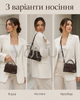 Сумка Jacquemus lux коричневая - мини Жакмюска 18×10 см с длинным ремешком, брюшком и гравировкой - изображение 4