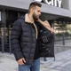 Зимняя мужская куртка большого размера VAVALON 269-VAV 58 черный - изображение 9