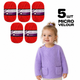 Упаковка 5шт, Candy-yarn Micro Velour, Красный №10, микровелюр 40 г/100 м, плюшевая пряжа для вязания игрушек, амигуруми, пледов - изображение 1