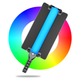 Лампа LED відео Fill Light Stick 1 м RGB з дистанційним пультом і адаптером модель RL-60SL - зображення 3