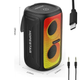 Портативная колонка 8W 6000mAh Bluetooth 5.0 для вечеринок Hopestar Party 110 Mini черная - изображение 4
