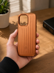 Металлический чехол Rimova для iPhone 15 Pro Max защита камеры усиленные углы оранжевый - изображение 6