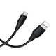 Кабель USB C 2.4 A 1 м для заряджання та передавання даних Hoco X124 чорний - зображення 3
