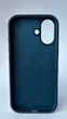 Чехол WAVE Full Silicone Case с защитой 360 по корпусу и внутренней микрофиброй для iPhone 17 Dark Blue - изображение 4