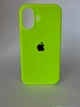 Чехол WAVE Full Silicone Case с защитой 360 по корпусу и внутренней микрофиброй для iPhone 16 Shini Green - изображение 1
