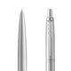 Ручка шариковая Parker JOTTER XL Monochrome Gray CT BP (блистер) - изображение 3