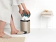 Бак для мусора с педалью Brabantia NewIcon Pedal Bin 5 л шампань 304422 (00800883) - изображение 5
