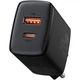 Зарядное устройство Baseus Compact Quick Charger U+C 20W EU Black (CCXJ-B01) - изображение 1