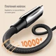 Дата кабель USB-C to USB-C 2.0m (PVC+Aluminum Alloy) (PD Fast Charging 240W) 5А black ColorWay (CW-CBPDCC070-BK) - зображення 9