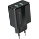 Зарядное устройство Grand-X 5V 2,1A Black + cable USB-Lightning (CH15LTB) - изображение 3