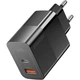 Зарядний пристрій 1xUSB-C + 1xUSB 33W Essager (ECTAC-PCB01-P) - зображення 2