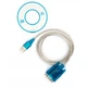 Кабель для передачі даних USB to COM 1.0m transparent Vinga (VCPUSBCOM) - зображення 3