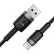 Дата кабель USB 2.0 AM to USB-C 1.2m 60W black Acefast (6974316285144) - изображение 3
