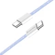 Дата кабель USB-C to USB-C 1.0m 60W 3.0А purple ColorWay (CW-CBPDCC061-PU) - зображення 4