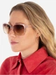 Солнцезащитные очки женские Calvin Klein Sport 858077016 Розовые (1161324225) - изображение 2