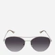 Солнцезащитные очки женские Calvin Klein 46569439 Серебристые (1161325594) - изображение 1
