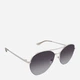Солнцезащитные очки женские Calvin Klein 46569439 Серебристые (1161325594) - изображение 3