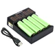 Універсальний зарядний пристрій LiitoKala Lii-402 для 18650, AA, AAA Li-Ion, LiFePO4, Ni-MH/Cd + PowerBank - зображення 7