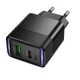 Адаптер сетевой HOCO Lounge charger CS112A |1A/1C, 30W/3A, PD/QC| 5262150 - изображение 1