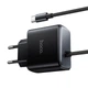 Адаптер сетевой HOCO New charger with Type-C cable C163A |25W/3A, PD3.0/QC| 5262141 - изображение 8
