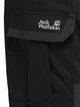 Детские утепленные штаны-карго для мальчика Jack Wolfskin Cargo Winter Pants K A66172_6000 116 см Черные (4064886746656) - изображение 3