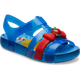 Дитячі крокси сандалії для дівчинки Crocs Disney Princess Isabella Glitter Sandals (34-35, світло синій) - изображение 2