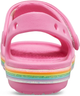 Дитячі крокси сандалії для дівчинки Crocs Crocband Imagination Sandal Pink (22/23, рожевий) - изображение 6