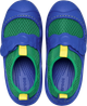 Дитячі крокси сандалії для хлопчика Crocs Swiftwater Splash Blue/Green (28/29, синій) - зображення 4