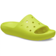 Дитячі крокси шльопанці для дівчинки Crocs Classic Slide V2 Yellow (28/29, жовтий) - зображення 2