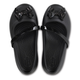 Дитячі крокси балетки для дівчинки Crocs Kids' Lina Charm Flat Black (27/28, чорний) - зображення 6