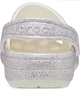 Дитячі крокси для дівчинки Crocs Classic Clog Glitter Silver (23/24, сріблястий) - изображение 6