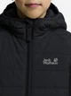 Детская демисезонная стеганая куртка для мальчика Jack Wolfskin Zenon Jkt Kids A65455_6350 128 см Темно-серая (4064886552028) - изображение 3