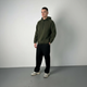 Худі чоловіче з каптуром трикотаж хакі, L-XL - изображение 7