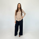 Сорочка жіноча штучний шовк бежева, L;XL - зображення 1
