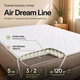 Тонкий матрас-топпер Air Dream Line односпальный 90x200 см - изображение 1
