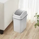 Відро для сміття MVM BIN-12 сіре 10л (BIN-12 10L GRAY) - изображение 3