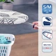 Покриття для прасувальної дошки Leifheit Perfect Steam Airboard Express М 125x40см (71613) - зображення 3