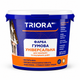 Краска резиновая универсальная TRIORA RAL 3009 Красно-коричневый 1.2 кг - изображение 1