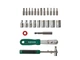 Набір точних торцевих головок та біт із тріскачкою Parkside Precision Socket Set (23 предмети) - изображение 2