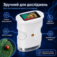 Детский микроскоп с дисплеем и LED-подсветкой, белый - изображение 4