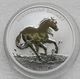 Серебряная монета Австралийский Брамби 2020 (Brumby) 1 унция серебра 9999 пробы. Тираж 25 000 - изображение 3