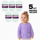 Упаковка 5шт, Candy-yarn Micro Velour, Мята №43, микровелюр 40 г/100 м, плюшевая пряжа для вязания игрушек, амигуруми, пледов - изображение 1