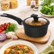 Кухонний ковш A-PLUS 16 см 1.3 л (3011) Мармурове покриття - зображення 7