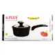 Кухонний ковш A-PLUS 16 см 1.3 л (3011) Мармурове покриття - зображення 8