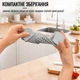 Силиконовый универсальный дуршлаг на кастрюлю Coolnice с зажимами для слива воды Серый - изображение 10