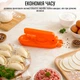 Устройство для лепки пельменей вареников DIY Оранжевый - изображение 5