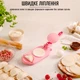 Устройство для лепки пельменей вареников DIY Розовый - изображение 2